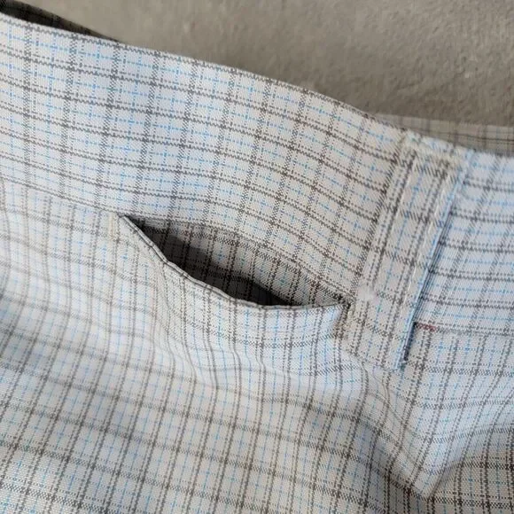 Fairway Outfitters Men's Multicolor  Plaid‎ Chino Casual Golf Shorts Size 38 NWT - Picture 10 of 12